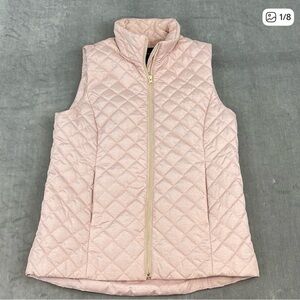 Banana Republic Quilted Pink Vest for Women- size Medium- NWOT
